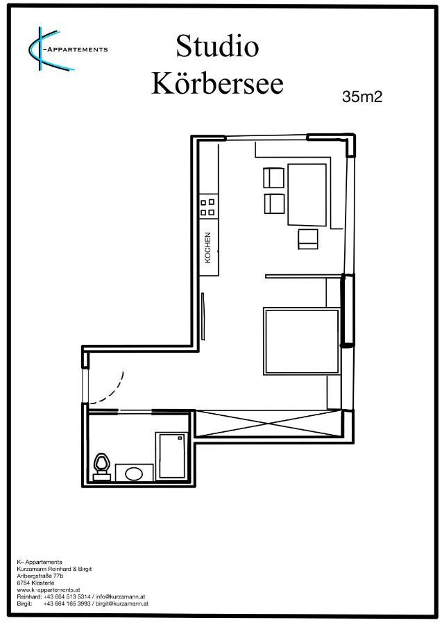 K-Appartements Klosterle 외부 사진